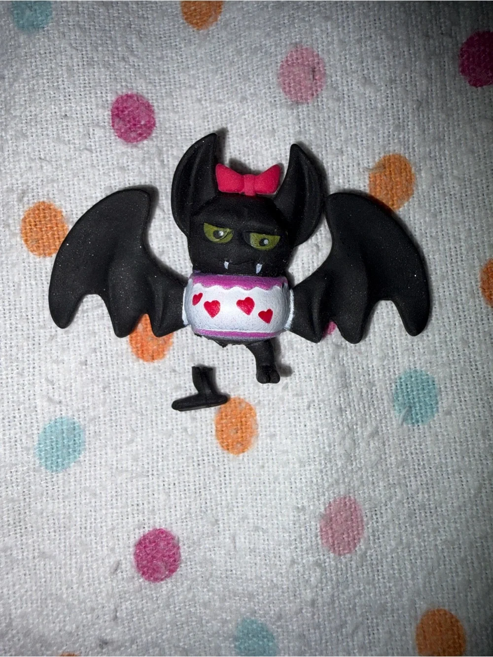Monster High Count Fabulous Bat Eraser Detached Leg School Supply Accessory Toy